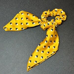 ASOS yellow hair tie scrunchy